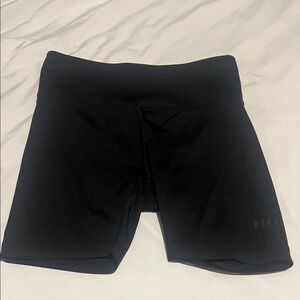 NOBULL Women's Sleek Black Bike Shorts